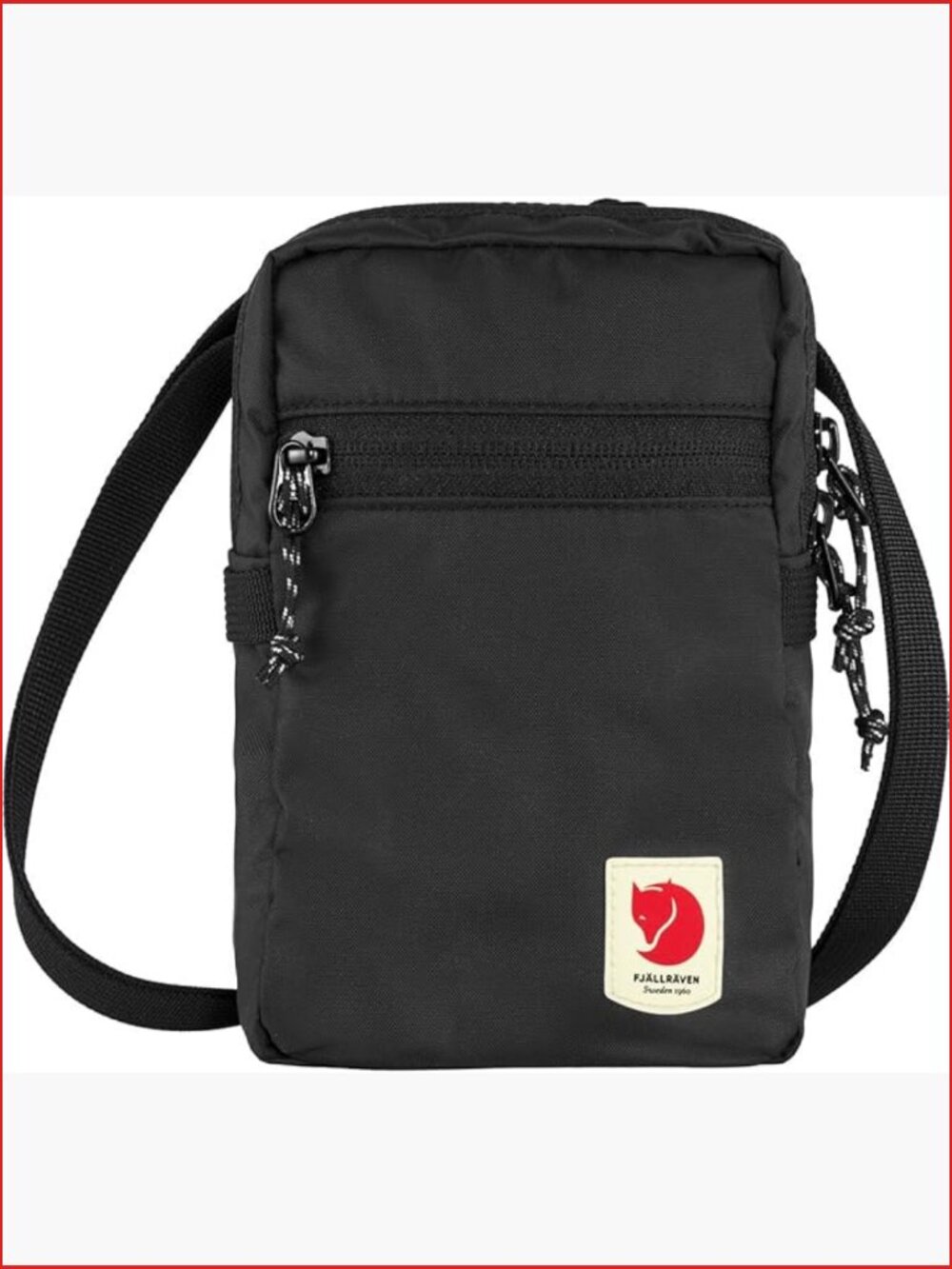 Compact Water-Resistant Crossbody Bag with Adjustable Strap